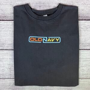 Vintage Old Navy Made in USA Box Logo T-shirt